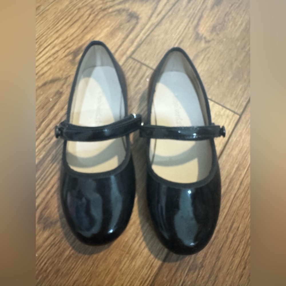 Elephantito Black Dress Shoes Patent Leather Mary Jane